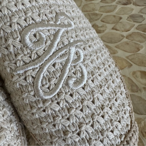 New Ted Baker Cream Piper Woven Espadrille Flats size US7 - Picture 7 of 10